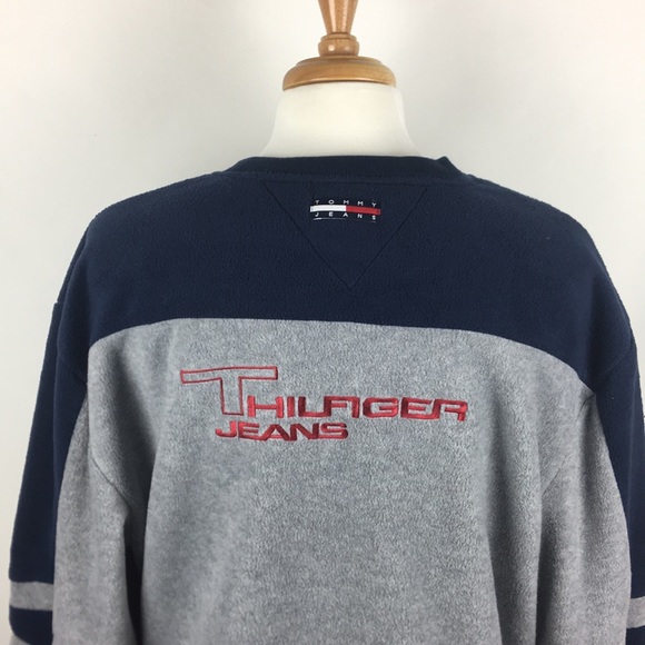 Tommy Hilfiger Vtg Crewneck Sweater Mens Sz XL - Picture 2 of 8